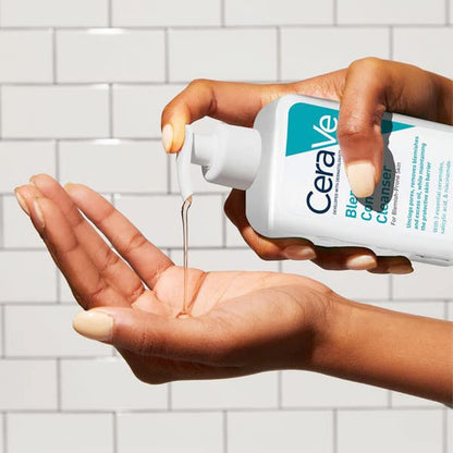 Cerave - Blemish Control, Gel Limpiador Para Acné Y Piel Grasa, Reduce El Acné, Puntos Negros Y Mejora Los Poros, Tratamiento En Gel Con Ácido Salicílico, 473 Ml