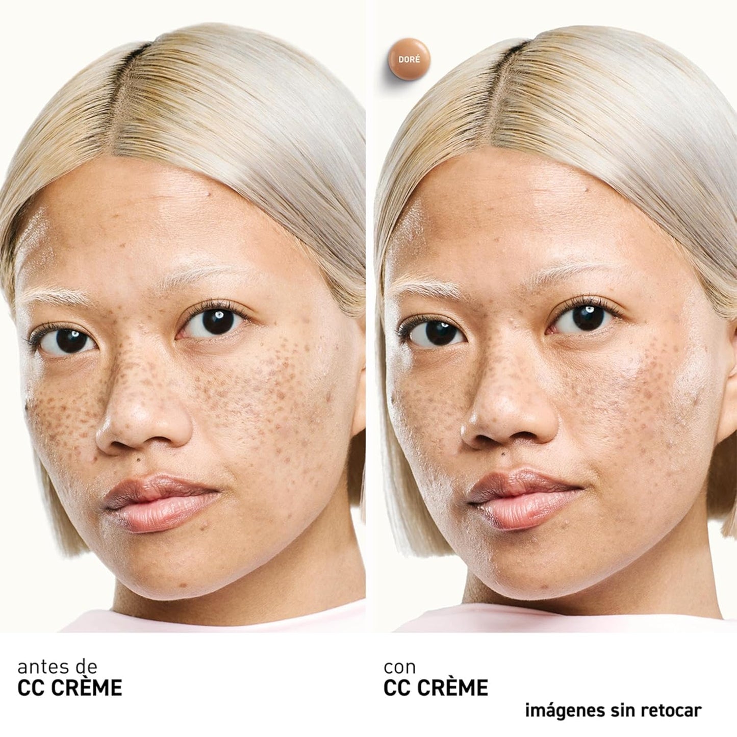 Erborian - CC Crème Con Centella Asiática - Crema Facial Iluminadora De Alta Definición Y Maquillaje - Protección Solar SPF 30 - Cosmética Coreana