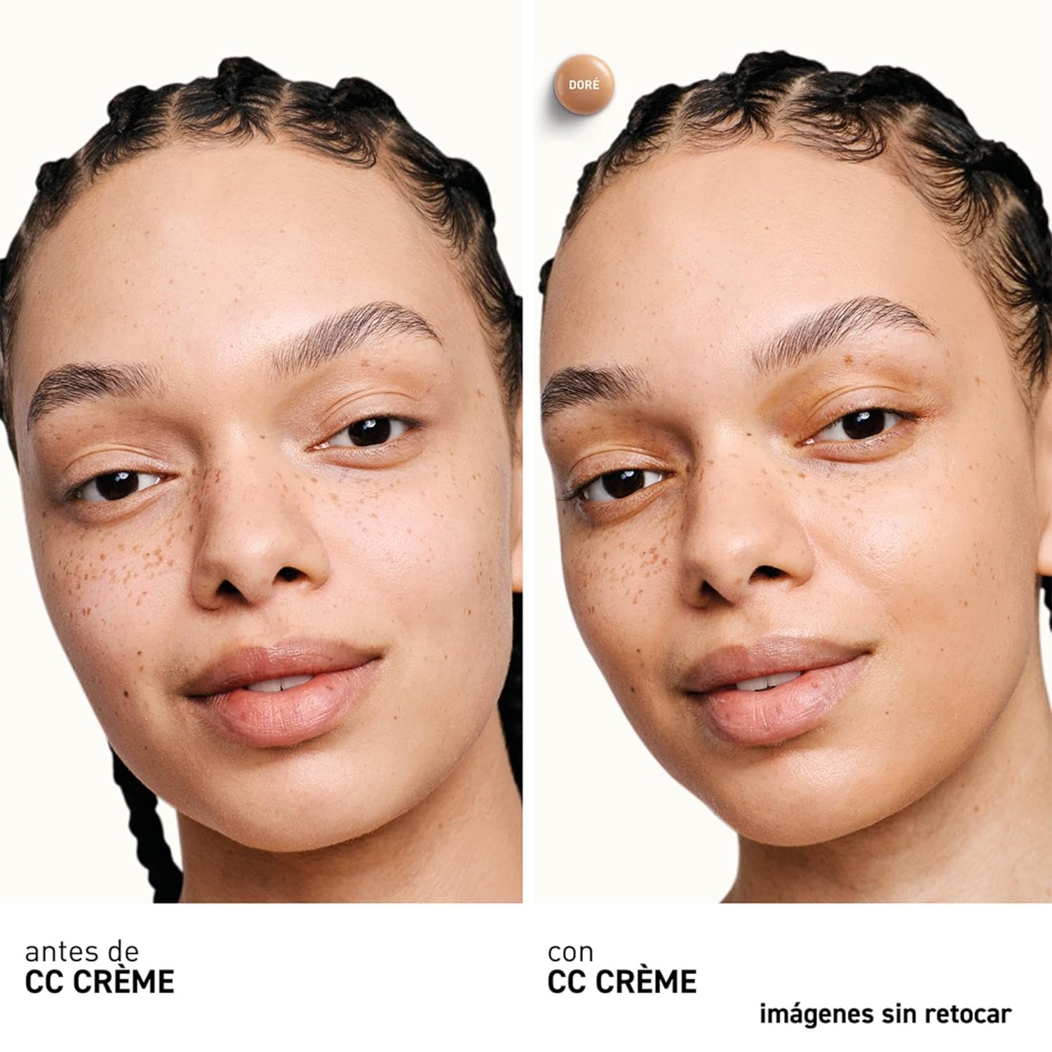 Erborian - CC Crème Con Centella Asiática - Crema Facial Iluminadora De Alta Definición Y Maquillaje - Protección Solar SPF 30 - Cosmética Coreana