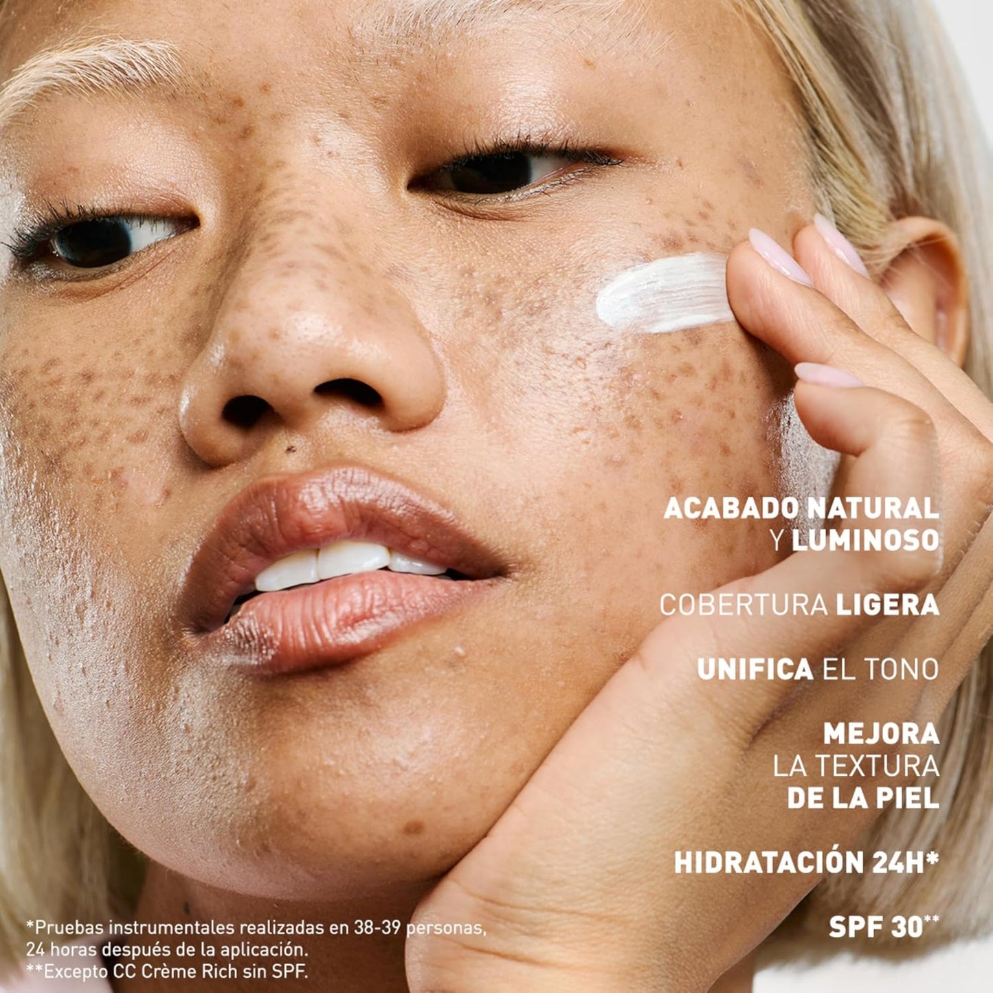 Erborian - CC Crème Con Centella Asiática - Crema Facial Iluminadora De Alta Definición Y Maquillaje - Protección Solar SPF 30 - Cosmética Coreana