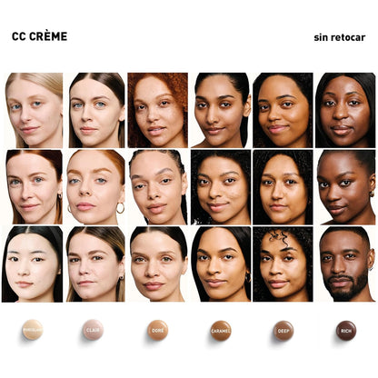 Erborian - CC Crème Con Centella Asiática - Crema Facial Iluminadora De Alta Definición Y Maquillaje - Protección Solar SPF 30 - Cosmética Coreana