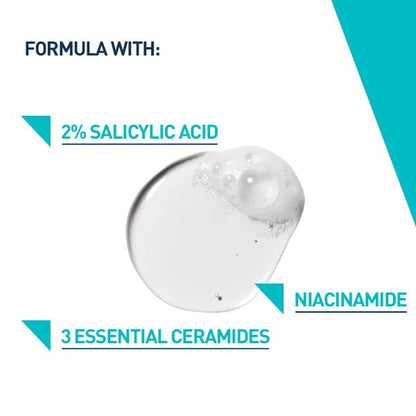 Cerave - Blemish Control, Gel Limpiador Para Acné Y Piel Grasa, Reduce El Acné, Puntos Negros Y Mejora Los Poros, Tratamiento En Gel Con Ácido Salicílico, 473 Ml